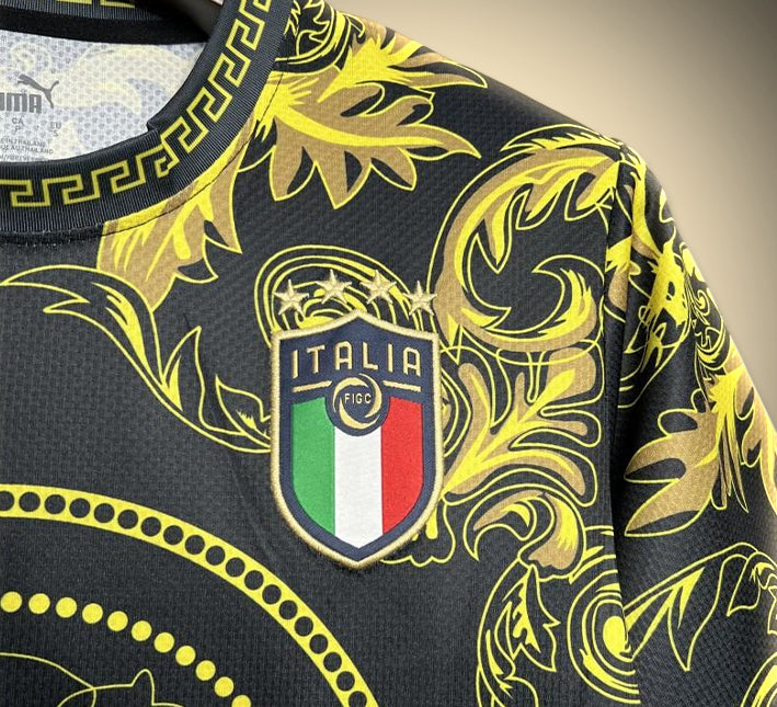 Konzept Trikot Italien Versace Edition Saison 2024 2025