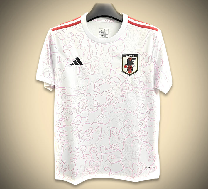 Japan Fan-Trikot weiß Designkonzept Edition 2425