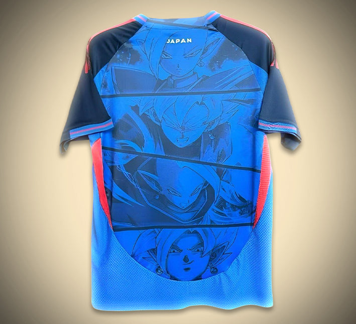 Konzept Trikot Japan Blau Dragon Ball Edition Drachenmotiv Manga-Stil