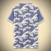 Japanisches Trikot mit Wellendesign Manga und Kultur