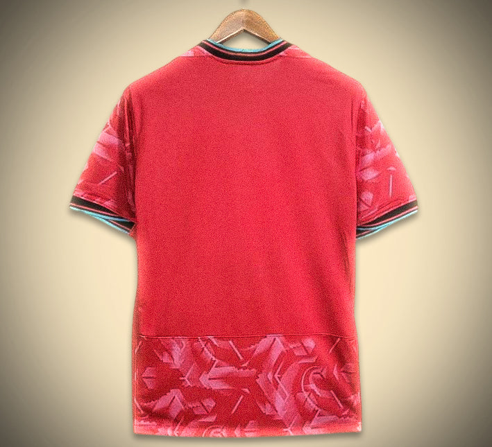 tenue-officielle-football-coree-du-sud-jersey-rouge-domicile Offizielles Südkorea rotes Heimtrikot