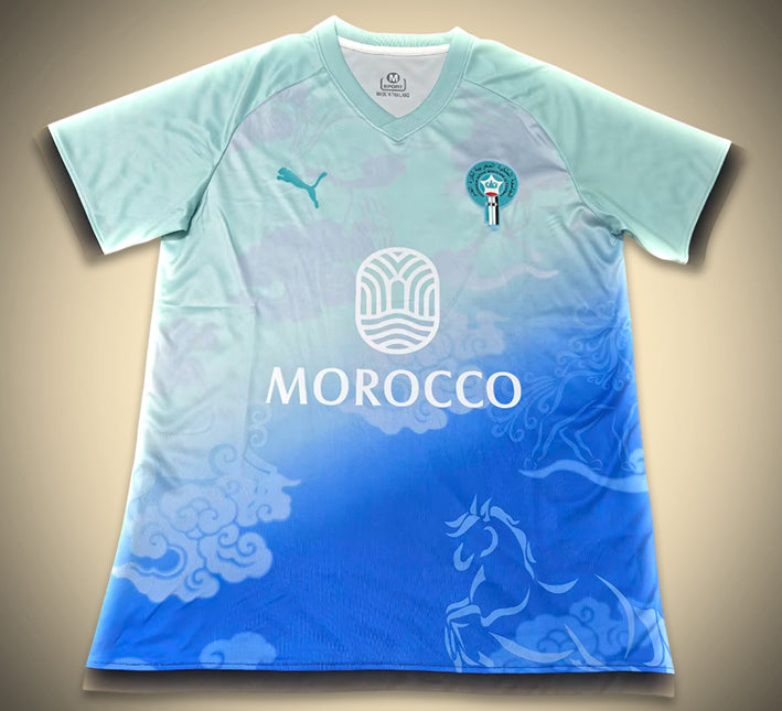Konzept Trikot Marokko Edition Blau 2526