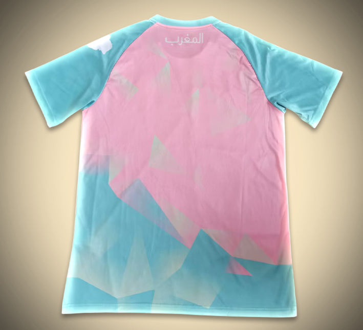 Konzept Trikot Marokko Rosa und Blau Edition Saison 2025 2026