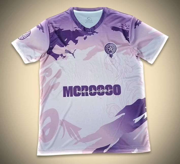 Konzept Trikot Marokko Edition Violett 2526