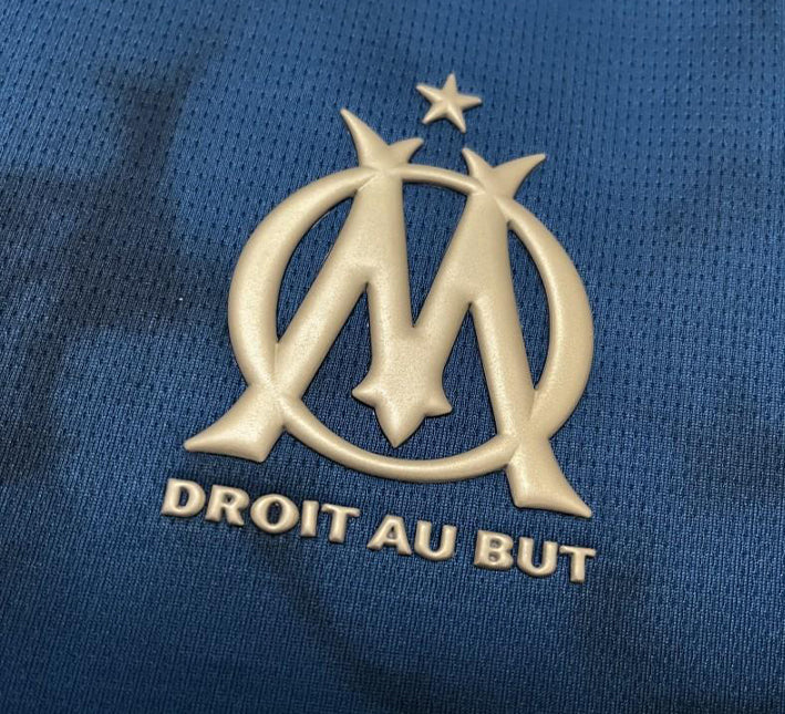 Olympique Marseille Auswärtstrikot 2024-2025 Seitenansicht