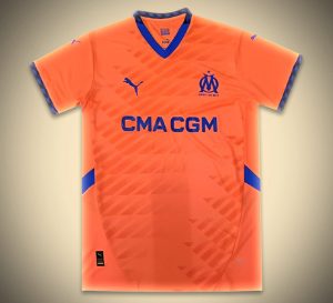 Olympique Marseille Drittes Trikot 2024-2025 Vorderansicht