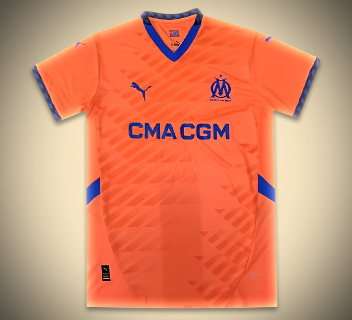 Olympique Marseille Drittes Trikot 2024-2025 Vorderansicht