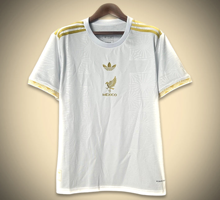 Konzept Trikot Mexiko Edition WeißGold 2025