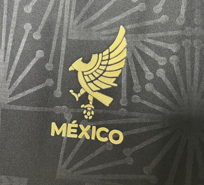Konzept Trikot Mexiko Edition SchwarzGold 2025