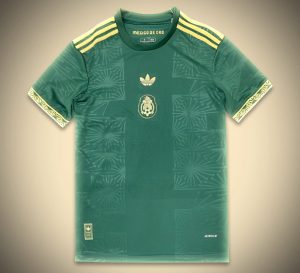 Konzept Trikot Mexiko Edition GrünGold 2025