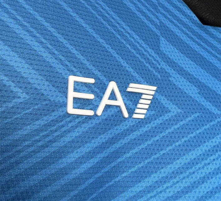 Napoli Aufwärmtrikot blau für Fans