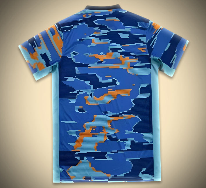 maillotpaysbasavantmatchdos.jpg Niederlande Vorbereitungstrikot 2024 Seitenansicht