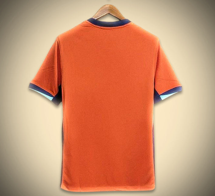 Niederlande Heimtrikot 2024-2025 Rückansicht