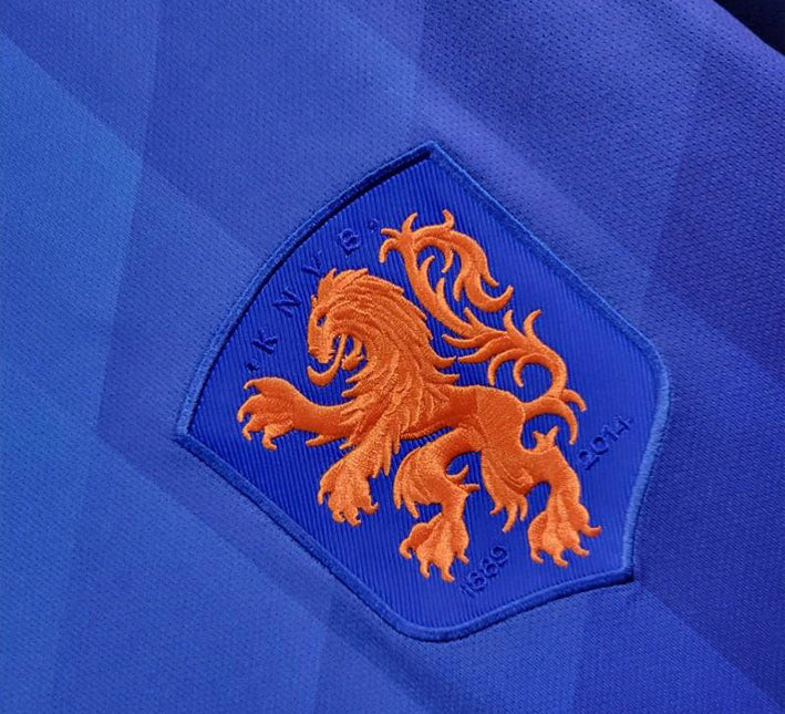 Niederlande Auswärtstrikot 2014 Stoffdetail