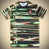 Portugal Vorbereitungstrikot Streifen 2024-2025 Vorderansicht