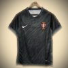 Portugal Torwarttrikot Schwarz 2024-2025 Vorderansicht