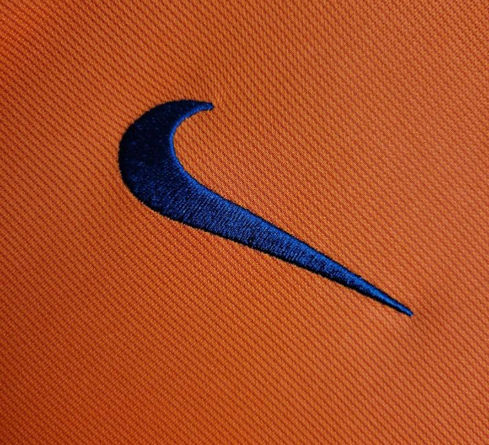 Niederlande Heimtrikot 2024-2025 Stoffdetail