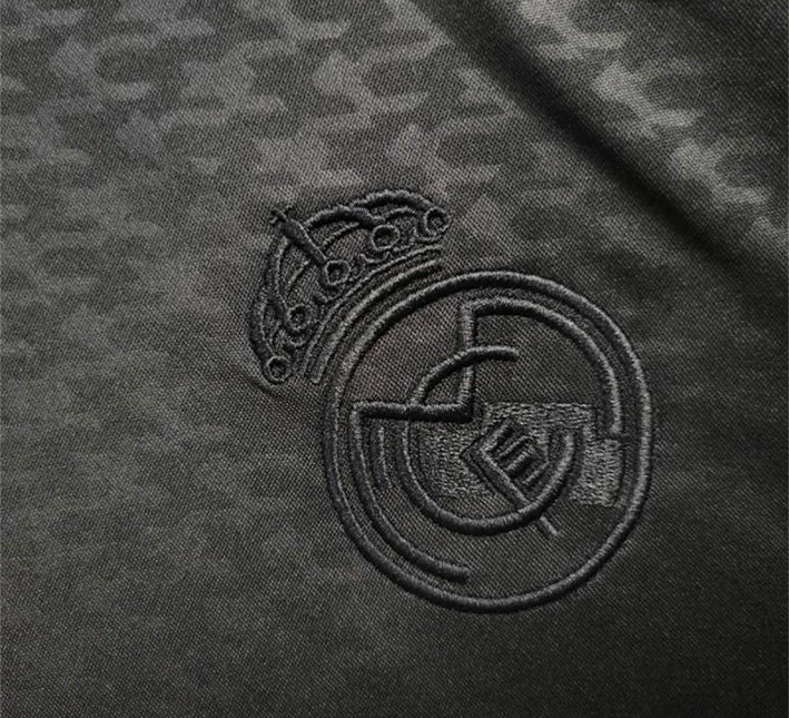 Real Madrid Fan Trikot schwarz Design Konzept Saison 2425