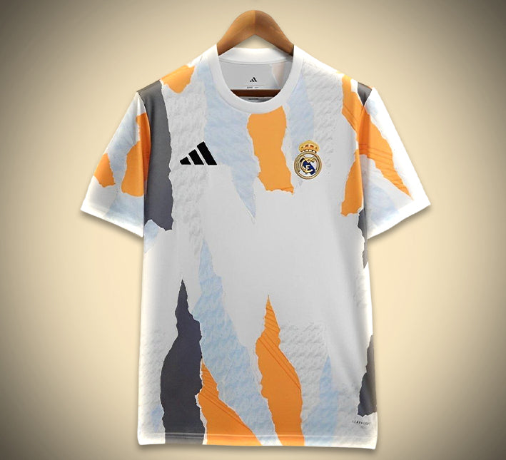 Real Madrid Vorbereitungstrikot 2024-2025 Vorderansicht