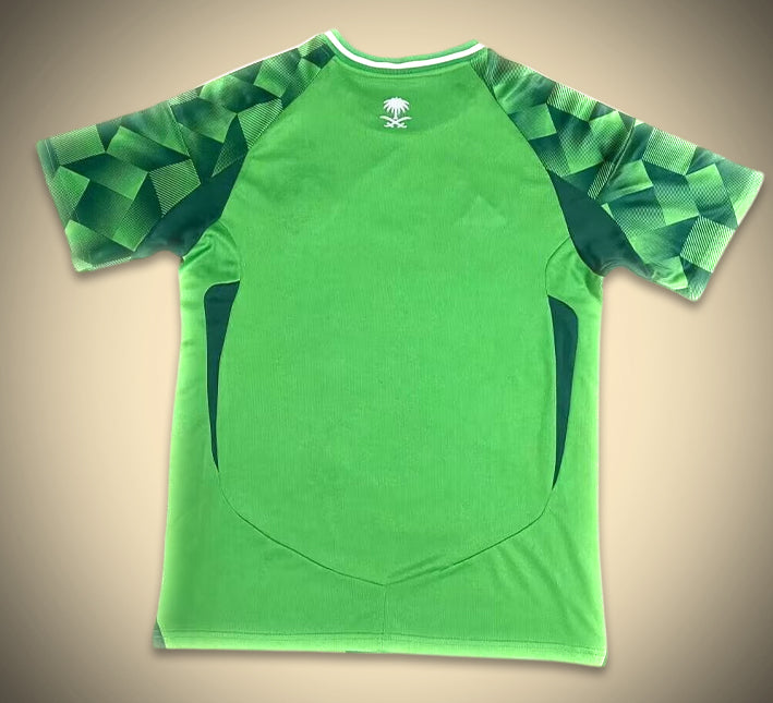Saudi-Arabien Heimtrikot 2024-2025 Seitenansicht