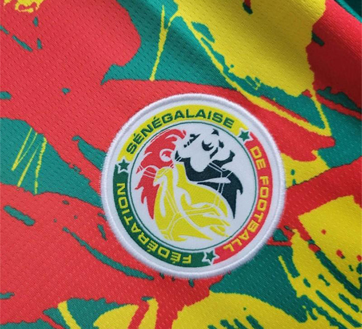 Senegal Vorbereitungstrikot 2024 Seitenansicht