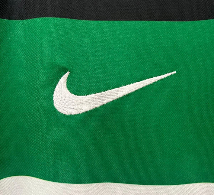 Sporting CP Heimtrikot 2024-2025 Stoffdetail