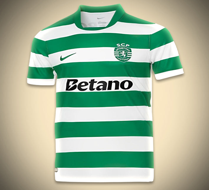 Sporting CP Heimtrikot 2025-2026 Vorderansicht