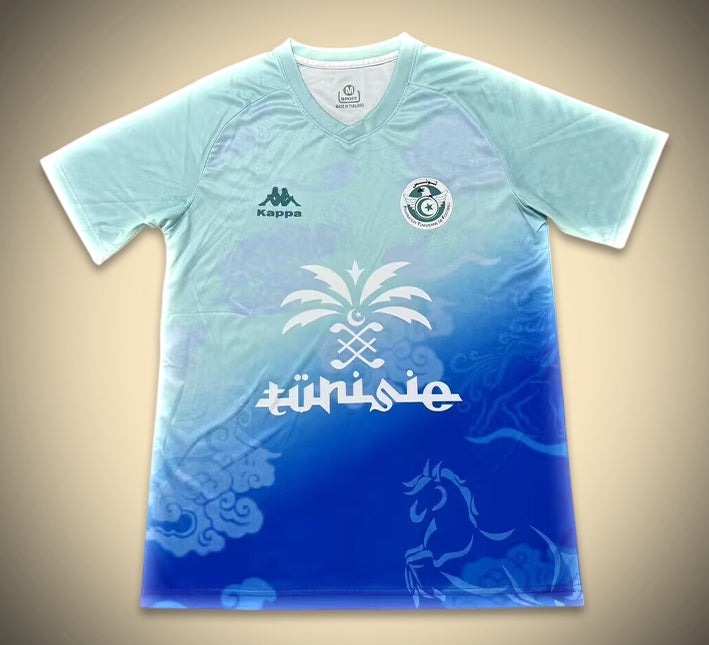 Konzept Trikot Tunesien Edition Blau 2526