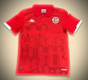 Tunesien Heimtrikot 2024-2025 Vorderansicht