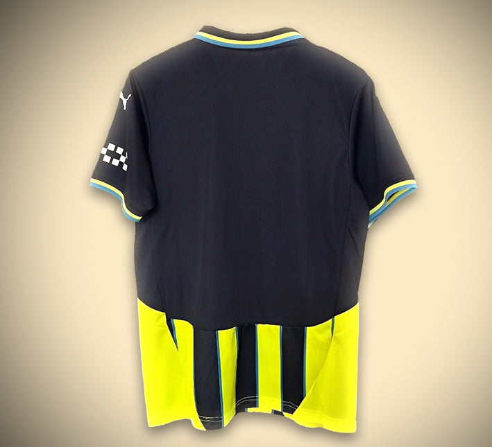 Auswärtstrikot Manchester City Saison 2024 2025 Farbe marineblau