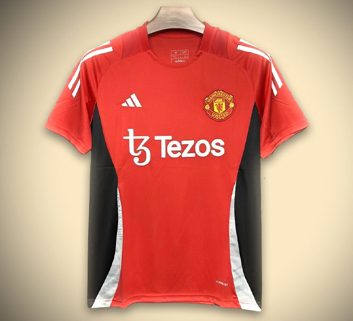 maillot-dentrainement-manchester-united-saison-2024-2025-pour-football Manchester United Trainingstrikot 2024/2025
