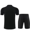 Schwarzer Arsenal Trainingsanzug Fußball Sportbekleidung