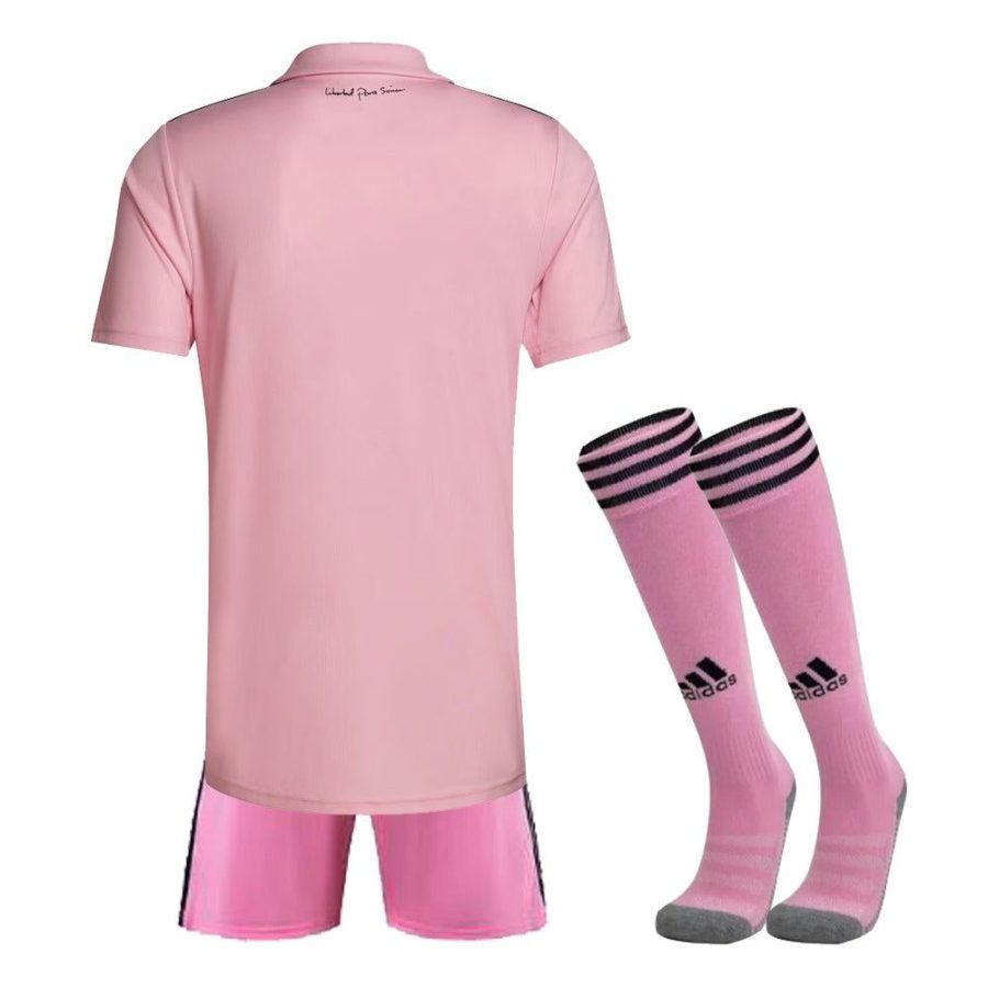 Inter Miami Kinder Heimtrikot Saison 2023 2024 Trikot und Shorts
