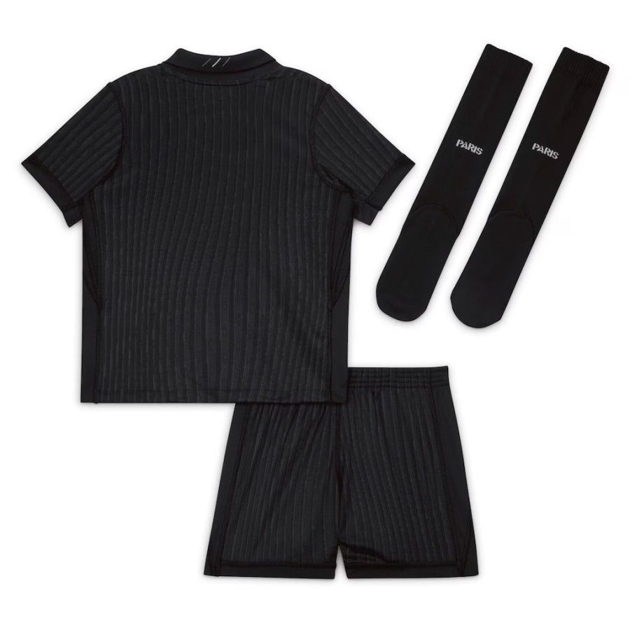 Paris Saint Germain Kinder Trikot Auswärts Saison 2025 2026 Trikot und Shorts