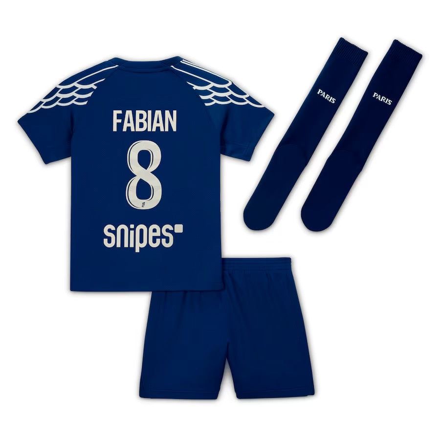 Trikot und Shorts Kinder PSG Fourth Saison 2024/2025