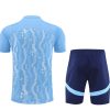 ensemble-maillot-et-short-manchester-city-saison-2024-2025-tenue-domicile Trikot und Shorts Manchester City Saison 2024/2025 Heimtrikot