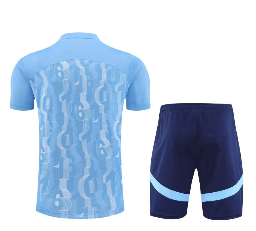 ensemble-maillot-et-short-manchester-city-saison-2024-2025-tenue-domicile Trikot und Shorts Manchester City Saison 2024/2025 Heimtrikot