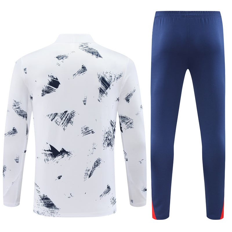 PSG Trainingsanzug Saison 2024 2025 Oberteil und Hose für Paris Saint-Germain-Fans