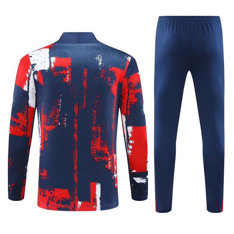 PSG Trainingsanzug Saison 2024 2025 Oberteil und Hose für Paris-Fans