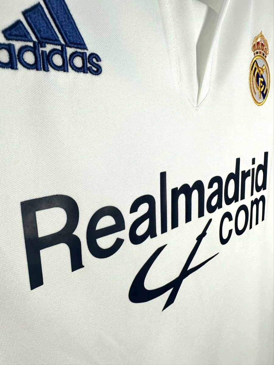 Trikot weiß Real Madrid Vintage frühe 2000er