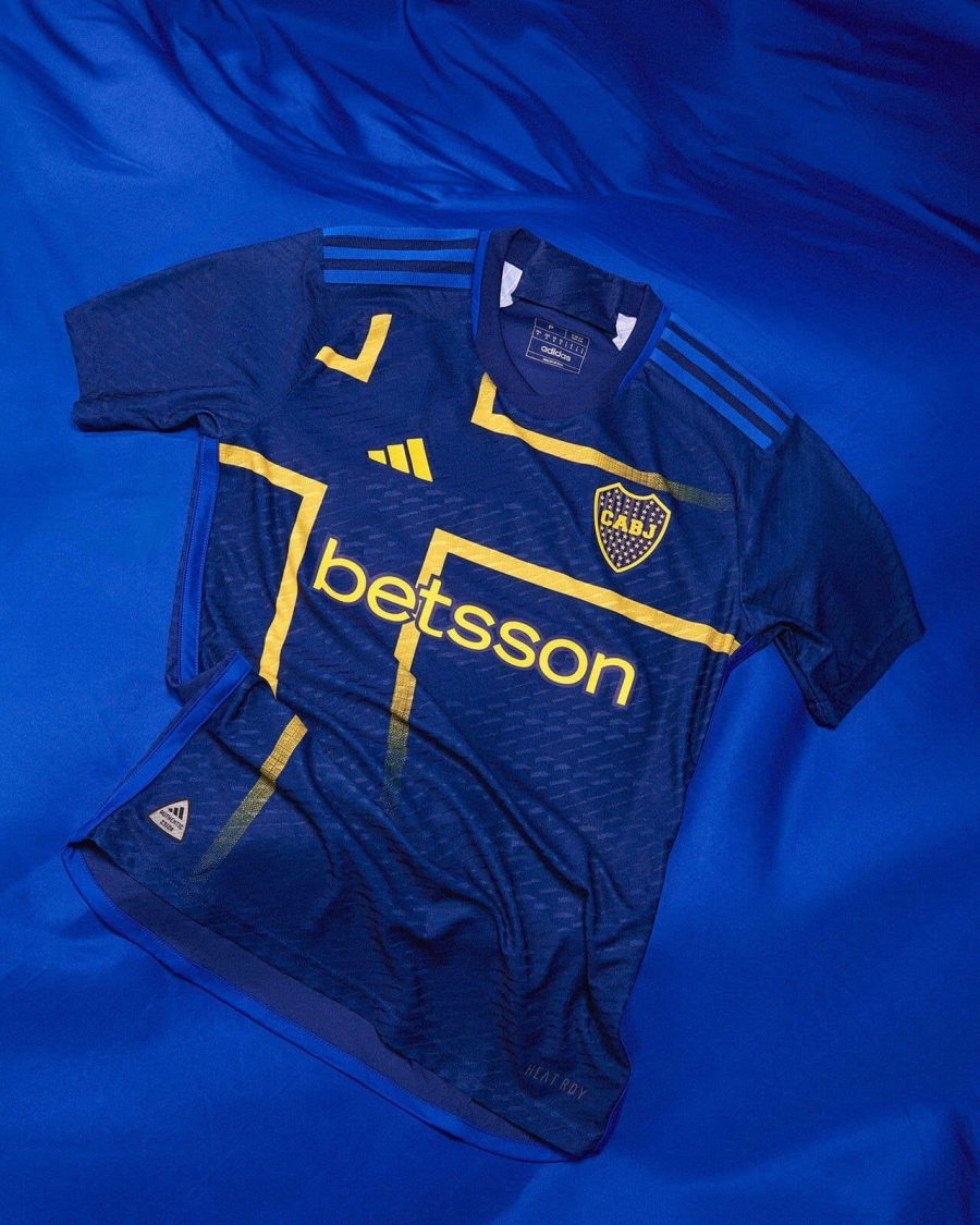 Boca Juniors drittes Trikot Saison 2024 Fanmodell