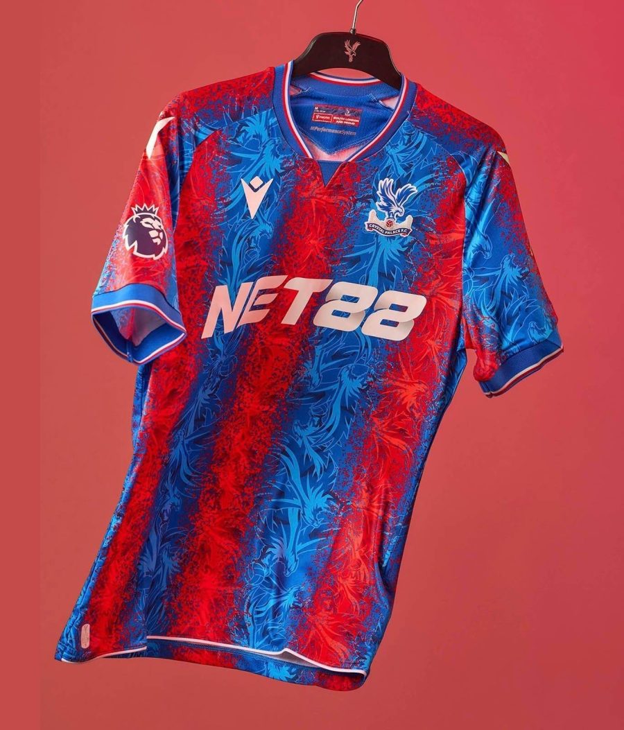 Crystal Palace Heimtrikot 2024 2025 Vereinsfarben
