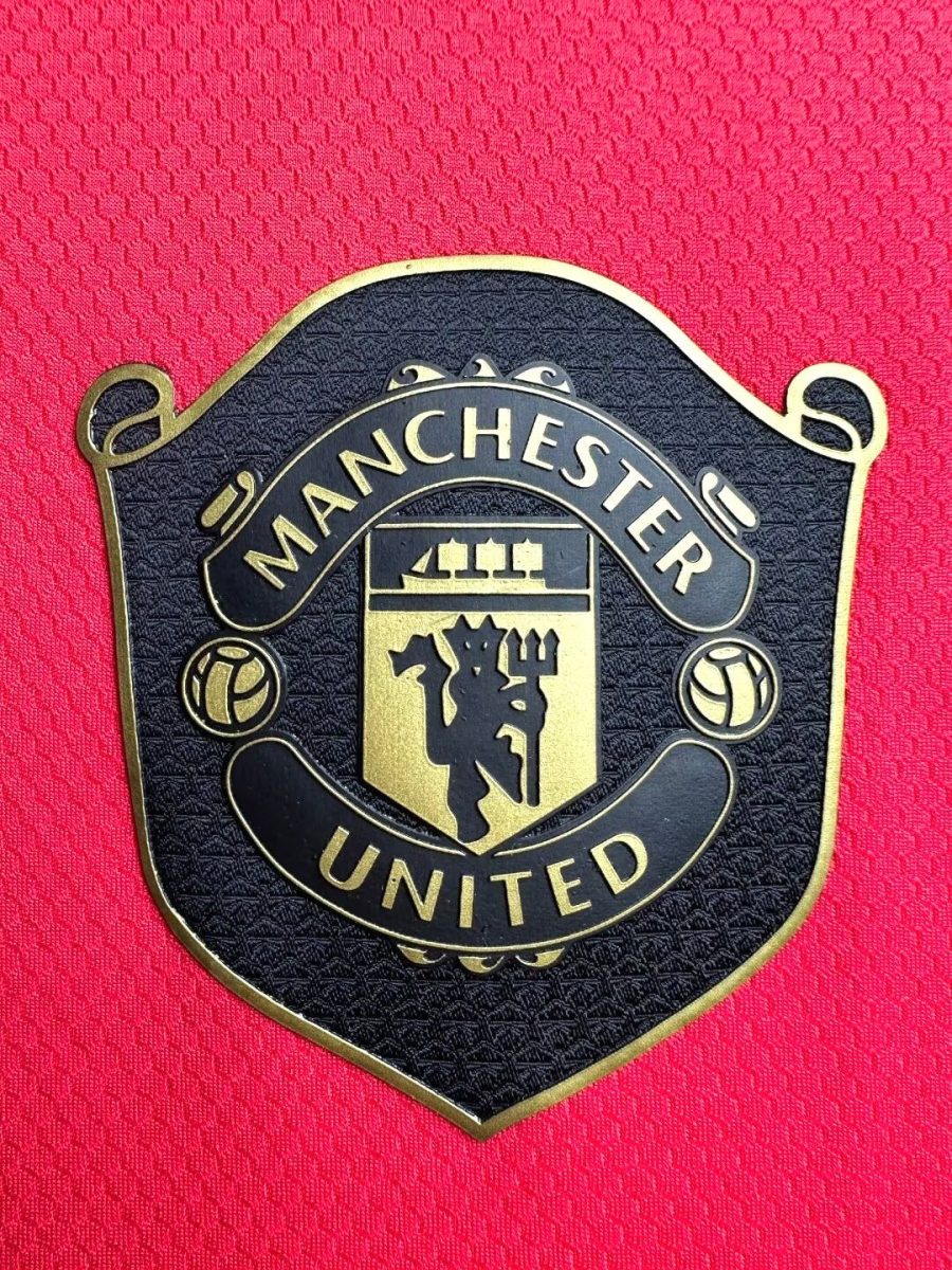 Fußballtrikot Manchester United rot Heim langarm 2019 2020