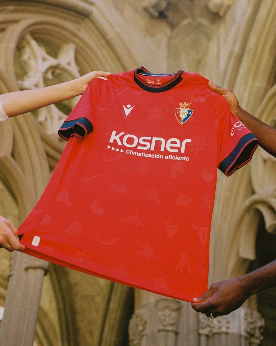 Heimtrikot CA Osasuna 2024 2025 Fan-Trikot rot