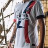 Paris Saint Germain blaues Auswärtstrikot 2024 2025