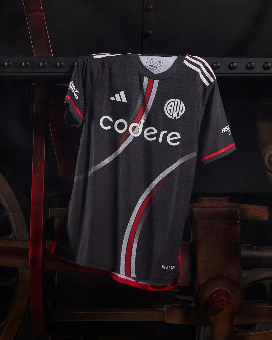 River Plate drittes Trikot 2024 Fußballstil