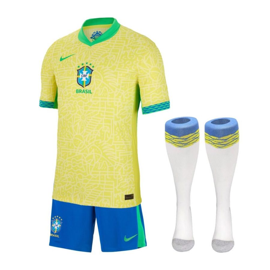 Kinder Trikot Brasilien Heim 2024