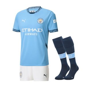 Kinder Trikot Manchester City Heim 2024-2025
