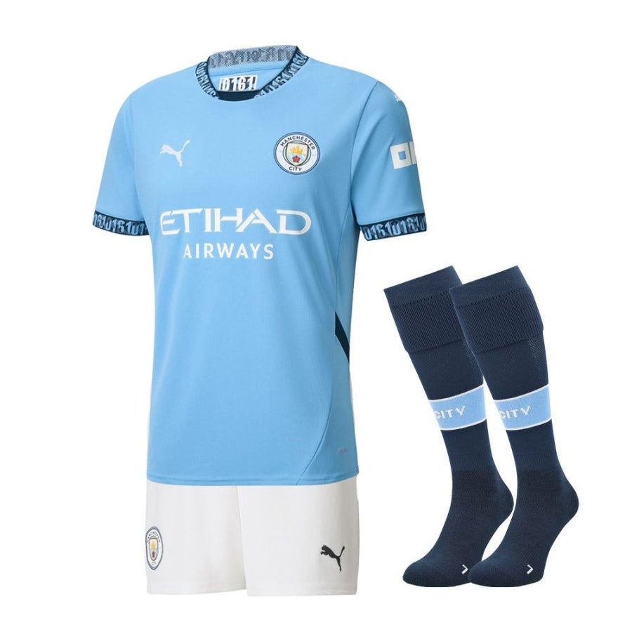 Kinder Trikot Manchester City Heim 2024-2025