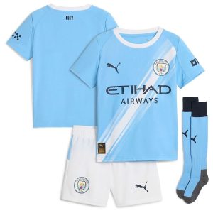 Kinder Trikot Manchester City Heim 2025-2026
